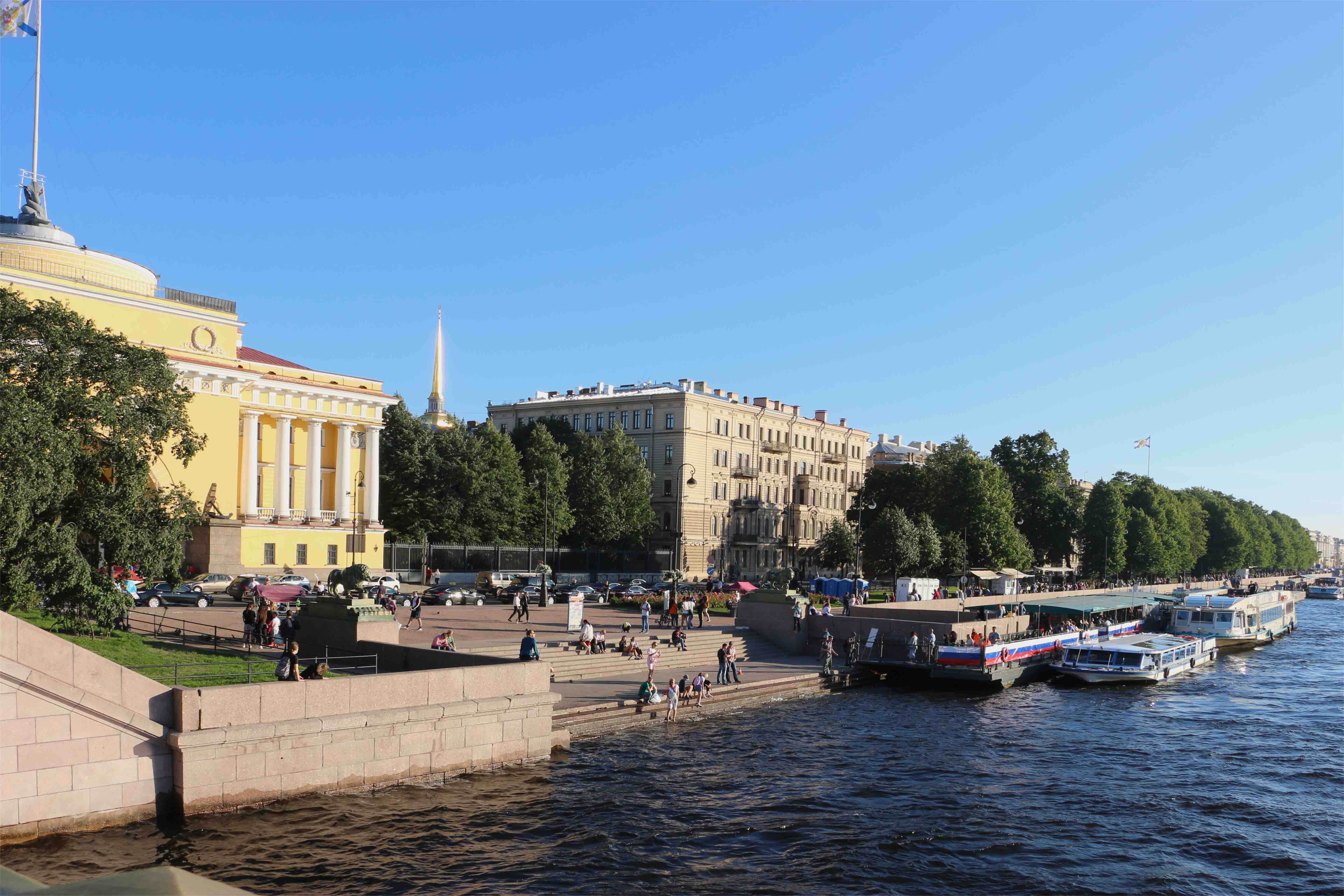 Румянцевский спуск спб причал