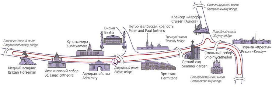 Теплоходные экскурсии и прогулки по Санкт-Петербургу